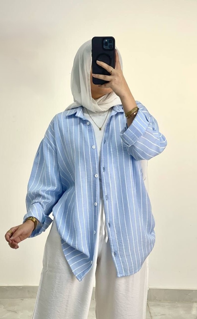 شميز مُقَلَّم بكَسرَه عالضَهر